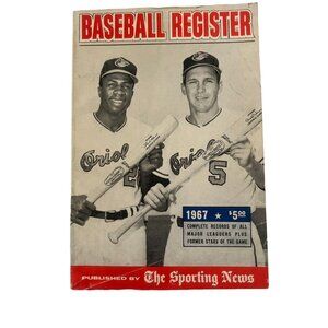 Softcover 1967 Baseball Register 1967 Duxbury, John & Kachline